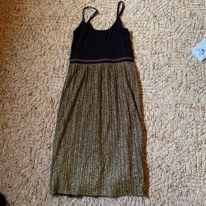 Gold Glitter Dress